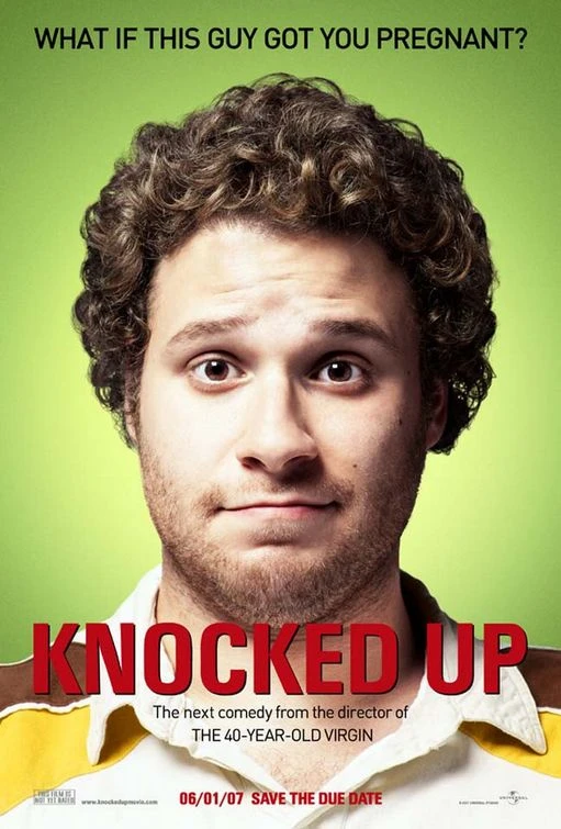 Немножко беременна / Knocked Up (2007)