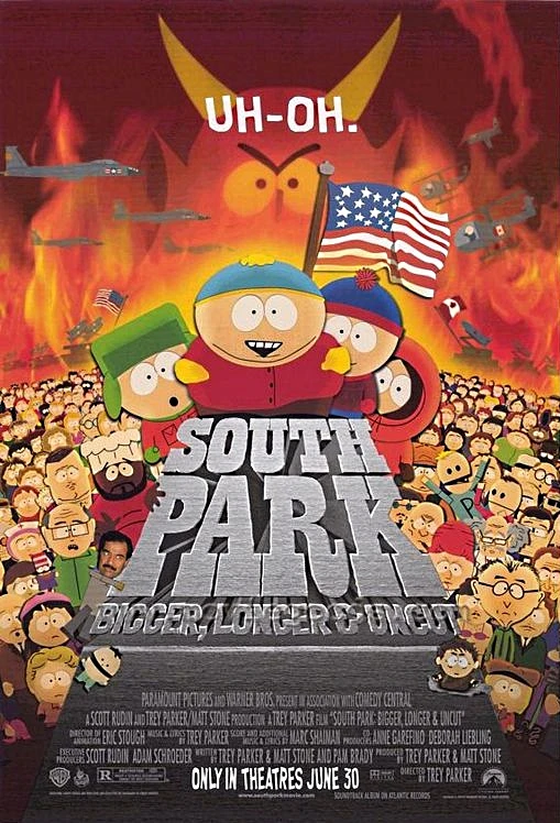 Южный Парк: Большой, длинный, необрезанный / South Park: Bigger Longer & Uncut (1999)
